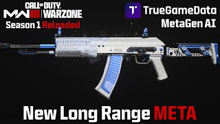 WARZONE Season 1 Reloaded Long Range Meta using AI Best Weapons and Builds  WZ MW3 MWIII [upl. by Dmitri135]