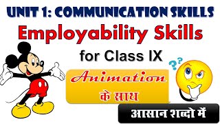 Unit 1 communication Skills Class 9  Employability Skills  Class 9 [upl. by Iralam]