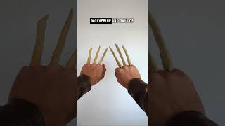 More info on the Wolverine Bone Claws wolverinecosplay wolverine logan xmen cosplay [upl. by Ykcul]