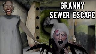 SEWER ESCAPE IN GRANNY CHAPTER 1 [upl. by Eneleuqcaj882]