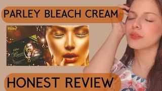 Parley 24K Gold Gleam Bleach Cream full Review  bleach cream kaise lagayen  Faiqa Muazzam Vlogs [upl. by Rolf]