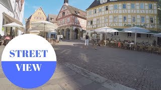 STREET VIEW Waiblingen in GERMANY [upl. by Nevil]