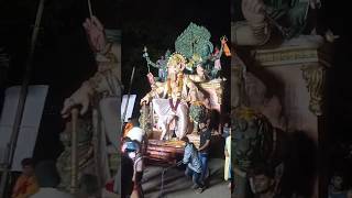 Kherani Cha Raja Visarjan 2024 ganpatibappa visrajan kheranicharaja shorts [upl. by Bartko]