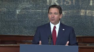 DeSantis pushes back against COVID19 mask mandates vaccines Do not comply with this nonsense [upl. by Eneirda956]