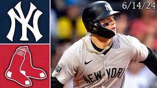 New York Yankees  Boston Red Sox  Game Highlights  61424 [upl. by Sunderland184]