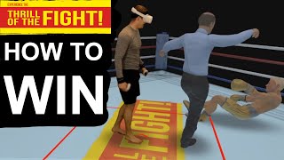 Simple but Demanding Strategy to Win in Thrill of the Fight VR Boxing [upl. by Aveline630]