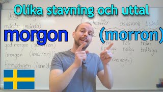 Ord med olika stavning och uttal SFI [upl. by Nysa252]