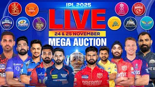 🔴 LIVE Tata IPL Player Auction 2025  IPL 2025 Auction Updates  IPL Mega Auction Live Day 2 [upl. by Siwel]