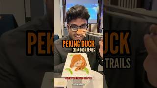 Experiencing the Legendary Peking Duck in Beijing China [upl. by Dehnel]