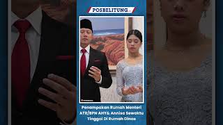 Penampakan Rumah Menteri ATRBPN AHY Dan Annisa Pohan Sewaktu Tinggal Di Rumah Dinas [upl. by Stag]