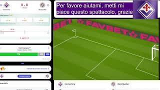 Fiorentina  Montpellier live broadcast 🔴 with detailed visual and text effects 2024 [upl. by Anilrats433]