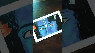 Jai Shri Krishna acrylicpainting canvas trendingshorts [upl. by Biamonte]