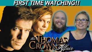 The Thomas Crown Affair 1999  First Time Watching  Movie Reaction [upl. by Einallem591]