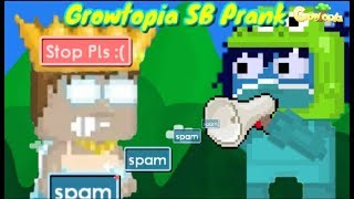 Growtopia Super Broadcast Prank on random world [upl. by Sirrom]