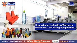 How to Ensure Polymer Plastic Quality with Lab Testing Equipment  Complete Guide in Hindi [upl. by Callean]