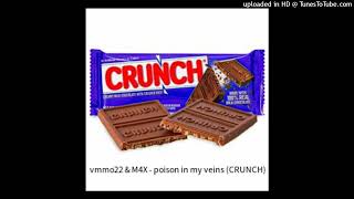 vmmo22 amp M4X  poison in my veins CRUNCH Official Audio [upl. by Leroj]