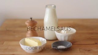 Hoe maak je bechamelsaus PuurGezond [upl. by Mehala]