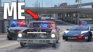 I Became A Getaway Driver with 1000HP Drag Car on GTA 5 RP [upl. by Lesli630]