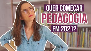 VALE A PENA FAZER PEDAGOGIA HOJE O que eu diria pra quem vai fazer faculdade em 2021 [upl. by Poree506]