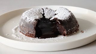 FONDANT AU CHOCOLAT SUFLE TARİFİ [upl. by Ayota]