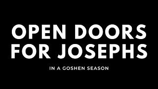 5784 Hebrew Jewish New Year Prophetic Meaning  OPEN DOORS FOR JOSEPHS IN A GOSHEN SEASON [upl. by Hannasus594]