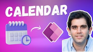 Build CALENDAR Control in POWER APPS in Minutes  Connect to SharePoint List [upl. by Lynden]