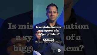 Is misinformation a symptom of a bigger problem shorts politics election psychology [upl. by Wilonah]