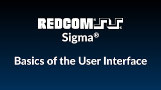 Basics of the User Interface  REDCOM Sigma [upl. by Haras]