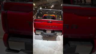 2024 tundra with factory 3” lift at SEMA 2023 [upl. by Nonarb]