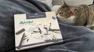 First Look at the Faber Castell Manga Set [upl. by Ahcsrop]