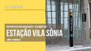 Acompanhe os preparativos para a abertura da estação Vila Sônia dezembro 2021 [upl. by Finlay275]