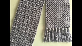 How to Crochet an Easy Infinity Scarf Crochet Tutorial for Beginners [upl. by Atsillac]