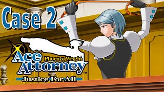 Ace Attorney  Justice For All  Case 2  Reunion And Turnabout [upl. by Annoynek]