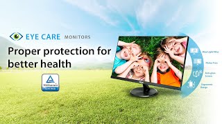 Proper protection for your eyes – Eye Care monitors  ASUS [upl. by Sollie518]