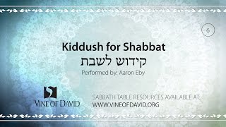 Kiddush for Sabbath [upl. by Lavern]