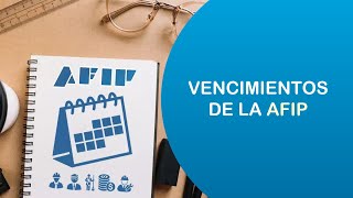 Calendario con las fechas de vencimiento de AFIP en enero de 2024 [upl. by Enyleuqcaj]