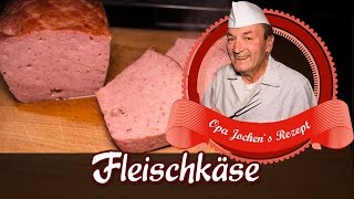 Fleischkäse ohne Kutter selber machen  Wurst selber machen  Opa Jochen´s Rezept [upl. by Ahsinaj]