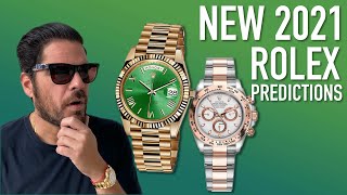 New Rolex 2021 Release Predictions  New Models amp More Discontinued [upl. by Imerej]