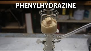 Making Phenylhydrazine Skatole precursor [upl. by Odrautse7]