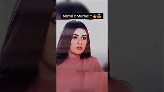 Miraal x Murtasim🔥😎 wahajali sarahkhan terebin sabaat drama edit edits vm [upl. by Ahsytal]