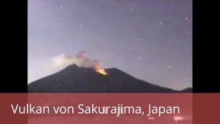 UFO Sichtungen am Vulkan von Sakurajima Japan [upl. by Holmes]