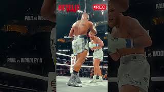 fan clip Jake Paul vs Mike Tyson Full Fight Highlights  Netflix Knockout2024 boxing [upl. by Longo747]