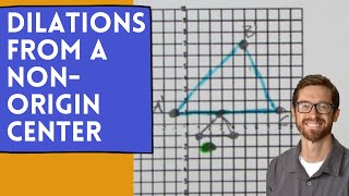 Dilations from a NonOrigin Center [upl. by Ahsats423]