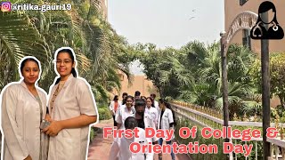 First Day Of Medical College  Orientation Day  BHMS Student  Bakson Homeopathy Medical College [upl. by Tynan]