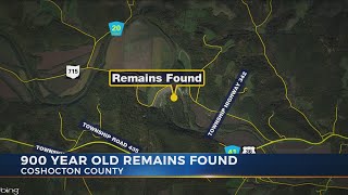 Remains found in Coshocton County date back 900 years [upl. by Analeh]