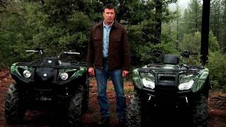 The Yamaha Grizzly 450 EPS versus Honda Rancher [upl. by Aneet]