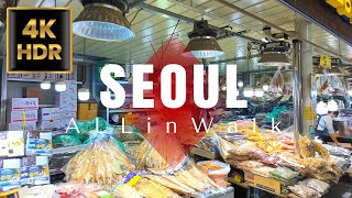 Gyeongdong Market Tour Seoul Korea  경동시장  4K HDR [upl. by Iong646]