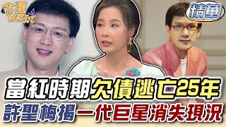 當紅時期欠債逃亡25年！許聖梅揭一代巨星消失現況！精選回顧 [upl. by Lletnuahs936]