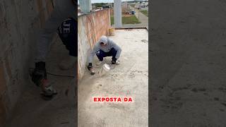 Como proteger sua laje exposta forma correta dicas construção obras pedreiro dica engenharia [upl. by Warrenne]