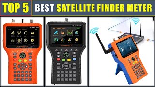 2024 NEW Best Satellite Finder Meter Review  Top 5 Best Digital Satellite Finder [upl. by Terza]